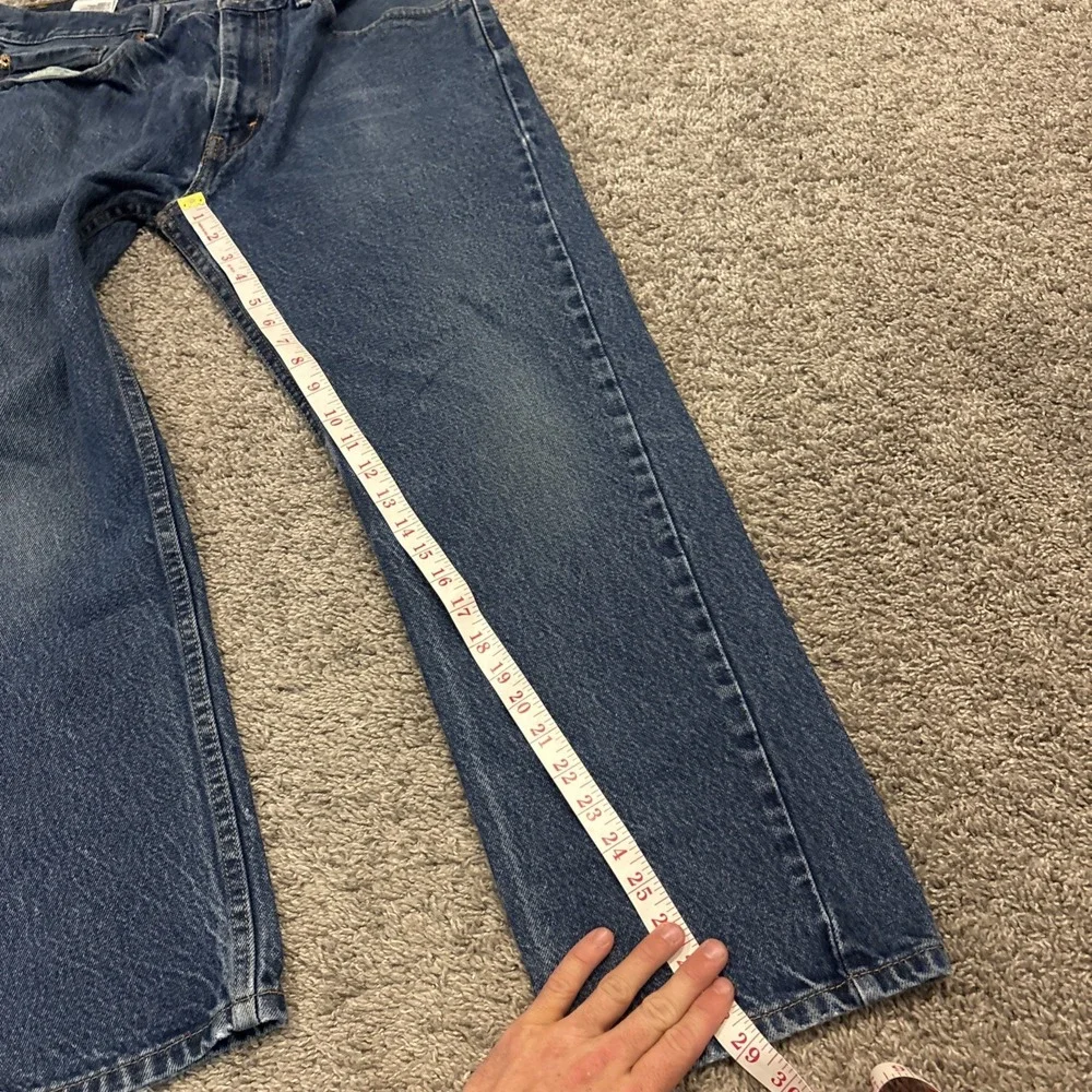Levis 505 Jeans Mens 36x29 Regular Straight Cowboy Rodeo Ranch Farm Western